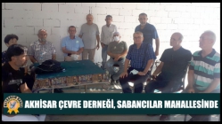 Akhisar Çevre Derneği, Sabancılar Mahallesinde