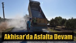 Akhisar’da Asfalta Devam