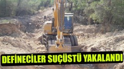 Akhisar’da Defineciler Suçüstü Yakalandı