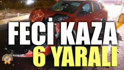 Akhisar’da Feci Kaza! 6 Yaralı