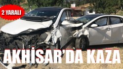 Akhisar’da kaza; 2 yaralı