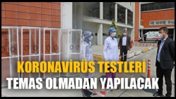 Akhisar’da Koronavirüs Testleri Temas Olmadan Yapılacak