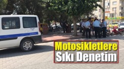 Akhisar’da Motosikletlere Sıkı Denetim