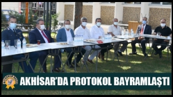 Akhisar’da Protokol Bayramlaştı