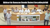 Akhisar’da Ramazan Davulu İhalesi Gerçekleştirildi