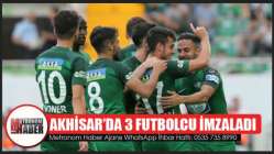 Akhisar’da sözleşmesi sona eren 3 oyuncu ile anlaşmaya vardı