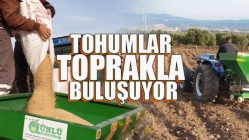 Akhisar’da tohumlar toprakla buluşuyor