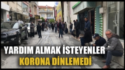 Akhisar’da Yardım Almak İsteyenler Korona Dinlemedi