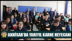 Akhisar’da Yarıyıl Karne Heyecanı