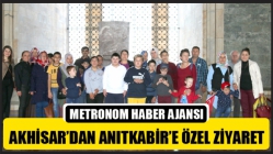 Akhisar’dan Anıtkabir’e Özel Ziyaret