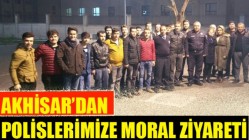 Ak Parti Gençlerinden Akhisarlı Polislerimize Moral Ziyareti