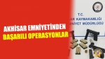 Akhisar Emniyetinden Başarılı Operasyonlar