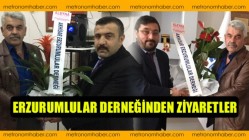 Akhisar Erzurumlular derneğinden ziyaretler