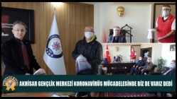 Akhisar Gençlik Merkezi Koronavirüs Mücadelesinde Biz De Varız Dedi