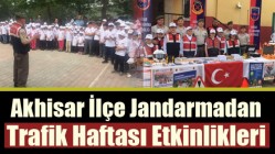 Akhisar İlçe Jandarmadan Trafik Haftası Etkinlikleri