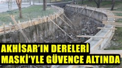 Akhisar’ın Dereleri Maski’yle Güvence Altında