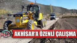 Akhisar’ın Mahalle Yollarında Özenli Çalışma