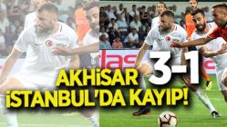 Akhisar İstanbul'da Kayıp! 3-1