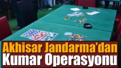 Akhisar Jandarma’dan Kumar Operasyonu