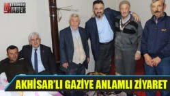 Akhisar’lı Gaziye Anlamlı Ziyaret