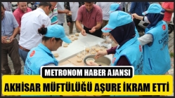 Akhisar Müftülüğü Aşure İkram Etti