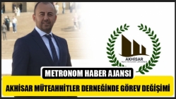 Akhisar Müteahhitler Derneğinde Görev Değişimi