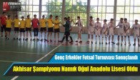 Akhisar Şampiyonu Namık Oğul Anadolu Lisesi Oldu