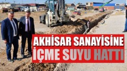 Akhisar Sanayisine İçme Suyu Hattı