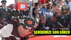 Akhisar Şehidini Uğurladı