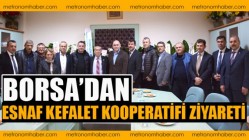 Akhisar Ticaret Borsası’ndan Esnaf Kefalet Kooperatifi Ziyareti