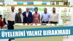 Akhisar Ticaret Borsası, Üyelerini Fuarda Yalnız Bırakmadı.