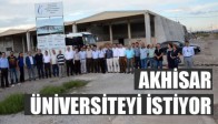 Akhisar Üniversiteyi İstiyor