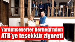 Akhisar Yardımseverler Derneği’nden ATB’ye teşekkür ziyareti