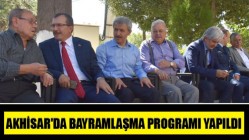 Akhisar'da bayramlaşma programı yapıldı