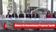 Akhisar'da Bayramlaşma Programı Yapıldı