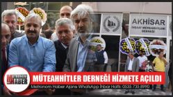 Akhisar'da Müteahhitler Derneği Hizmete Açıldı