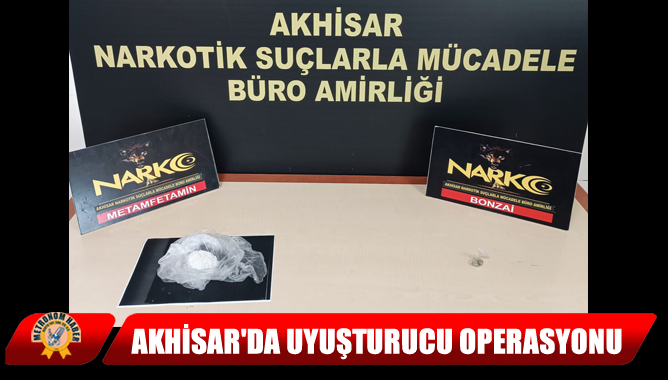 Akhisar'da Uyuşturucu Operasyonu: Bir Şahıs Tutuklandı