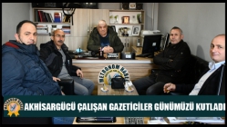 Akhisargücü Çalışan Gazeteciler Günümüzü Kutladı