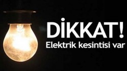 Akhisar Paşa Mahallesinde Pazar Günü Elektrik Kesintisi Var