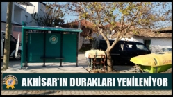 Akhisar'ın Durakları Yenileniyor