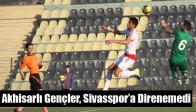 Akhisarlı Gençler, Sivasspor’a Direnemedi