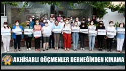 Akhisarlı Göçmenler Derneğinden Kınama