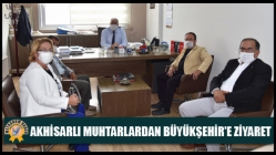 Akhisarlı Muhtarlardan Büyükşehir'e Ziyaret