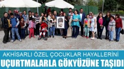 Akhisarlı Özel Çocuklar Hayallerini Uçurtmalarla Gökyüzüne Taşıdı