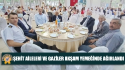 Akhisarlı Şehit Aileleri Ve Gaziler Akşam Yemeğinde Ağırlandı