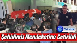 Akhisarlı şehit polis Ali Aksoy memleketine getirildi