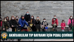 Akhisarlılar Tıp Bayramı için pedal çevirdi