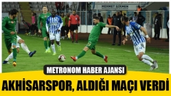 Akhisarspor, Aldığı Maçı verdi