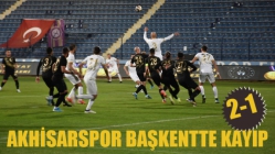 Akhisarspor Başkentte Kayıp