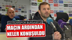 Akhisarspor, Bursaspor maçı ardından